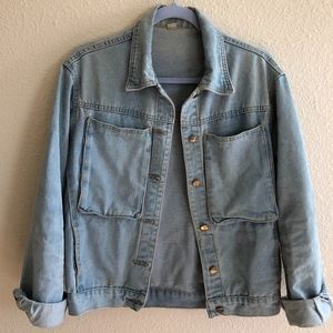 Distressed Jean Jacket